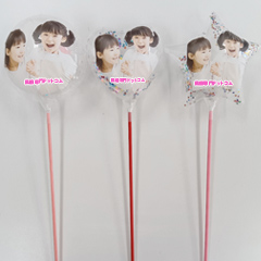 名入れ風船(インクジェット・充填・バルーン)丸・ハート・星